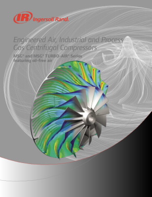 Ingersoll Rand MSG / TURBO-AIR brochure cover